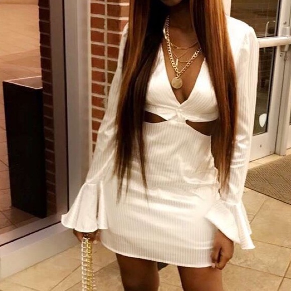 White ivory dress - Picture 1 of 2